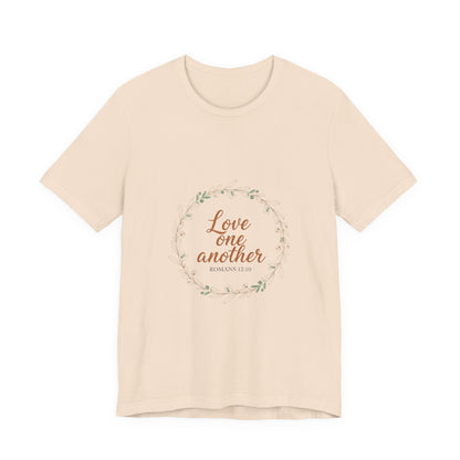 Love One Another Christian T-Shirt - Light Colors