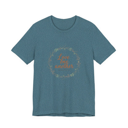 Love One Another Christian T-Shirt - Dark Colors