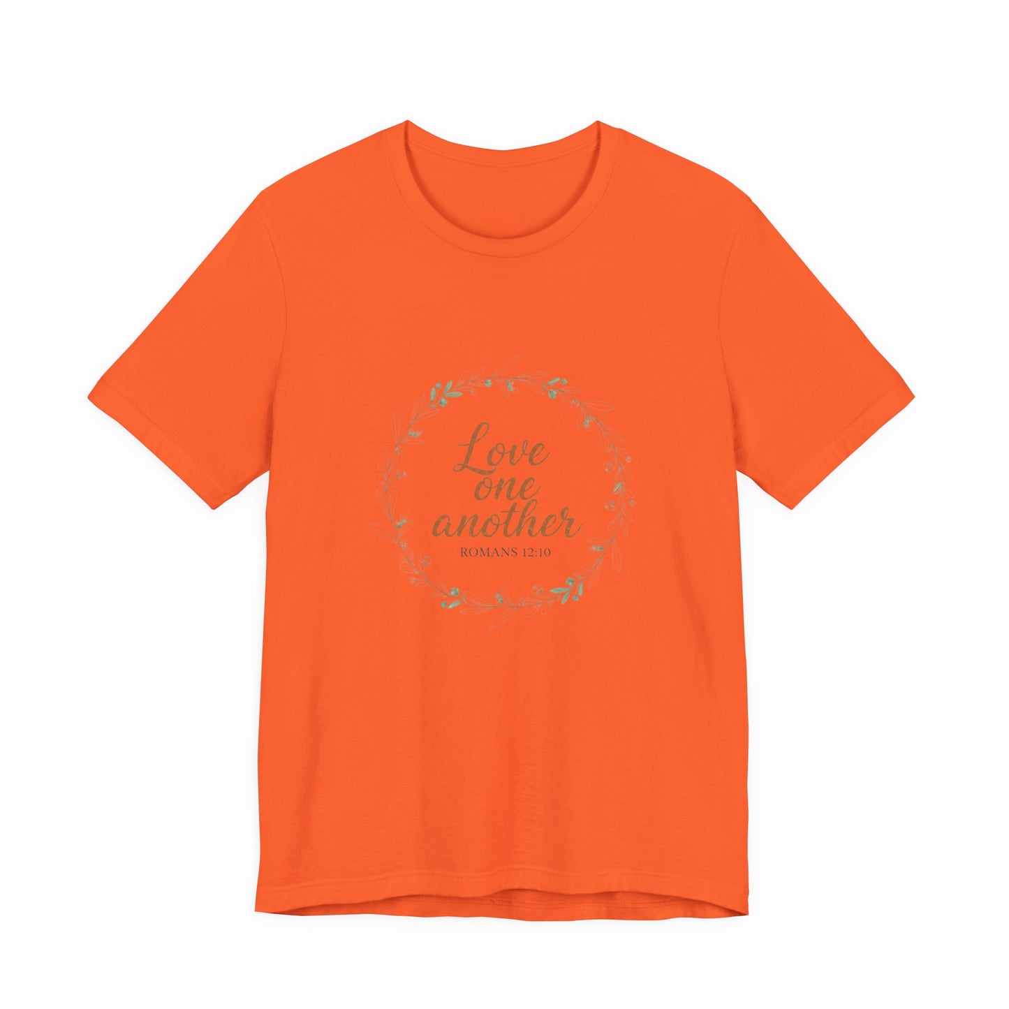 Love One Another Christian T-Shirt - Dark Colors