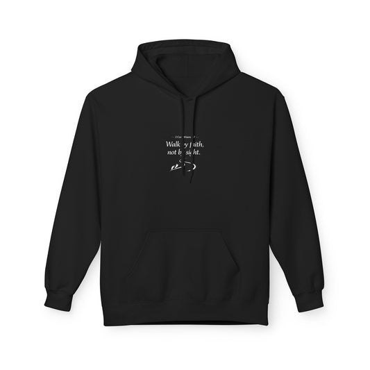 Walk in Faith Unisex Hoodie in Dark Colors