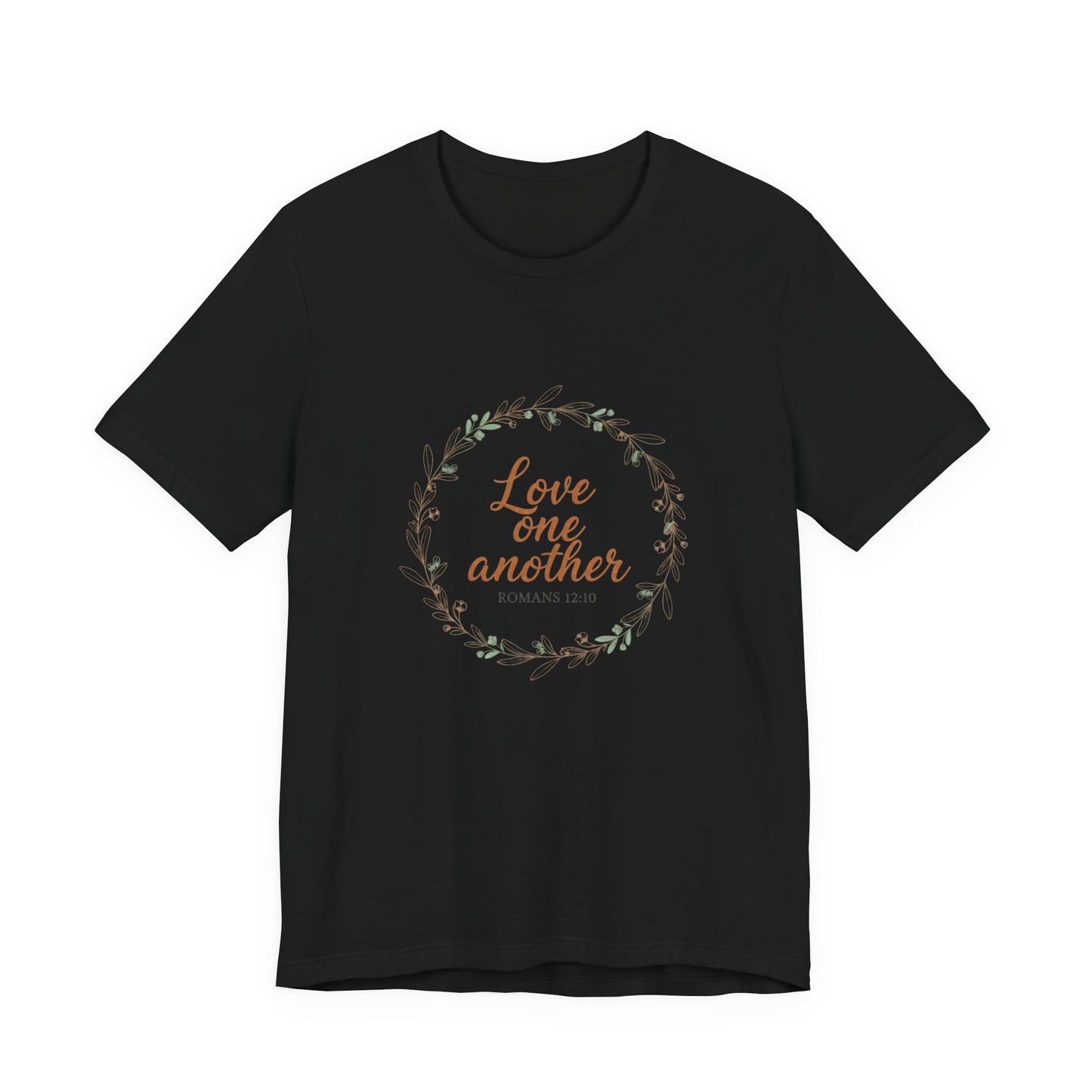 Love One Another Christian T-Shirt - Dark Colors