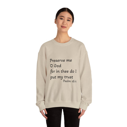 Trust in God Light Colors Unisex Heavy Blend™ Crewneck Sweatshirt