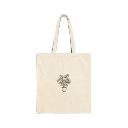 Fine Line Herbarium Plant Tote | Moody Botanical Art
