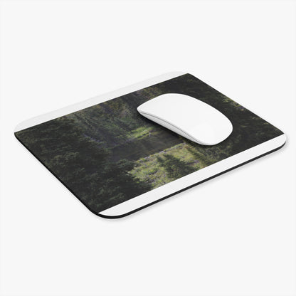 Forest Lake Mouse Pad — Scenic Nature Desk Mat for Outdoors Lovers