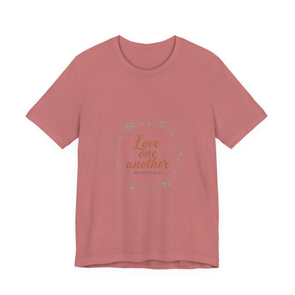 Love One Another Christian T-Shirt - Light Colors
