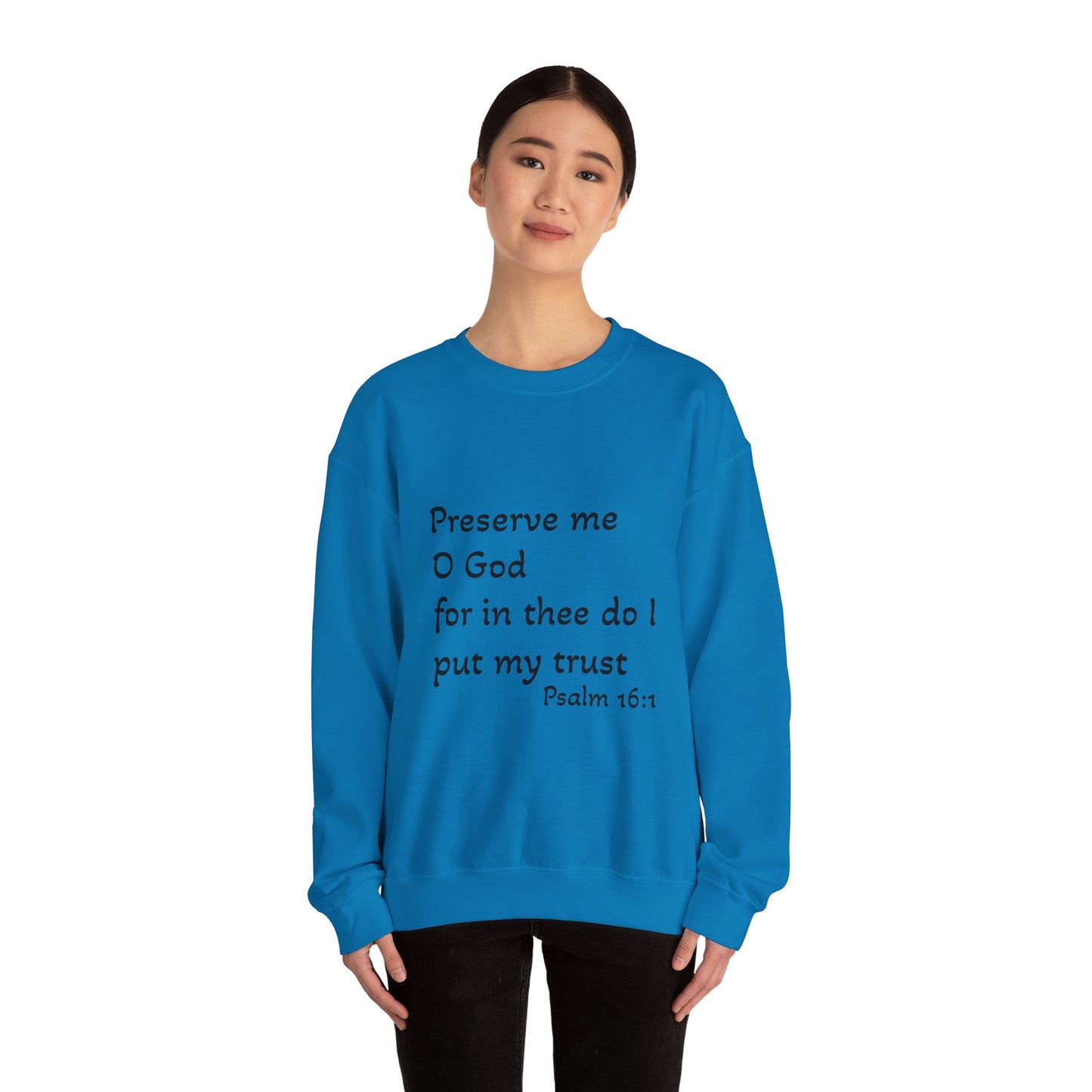Trust in God Light Colors Unisex Heavy Blend™ Crewneck Sweatshirt