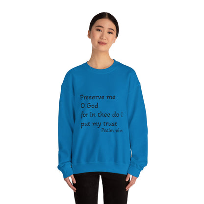 Trust in God Light Colors Unisex Heavy Blend™ Crewneck Sweatshirt
