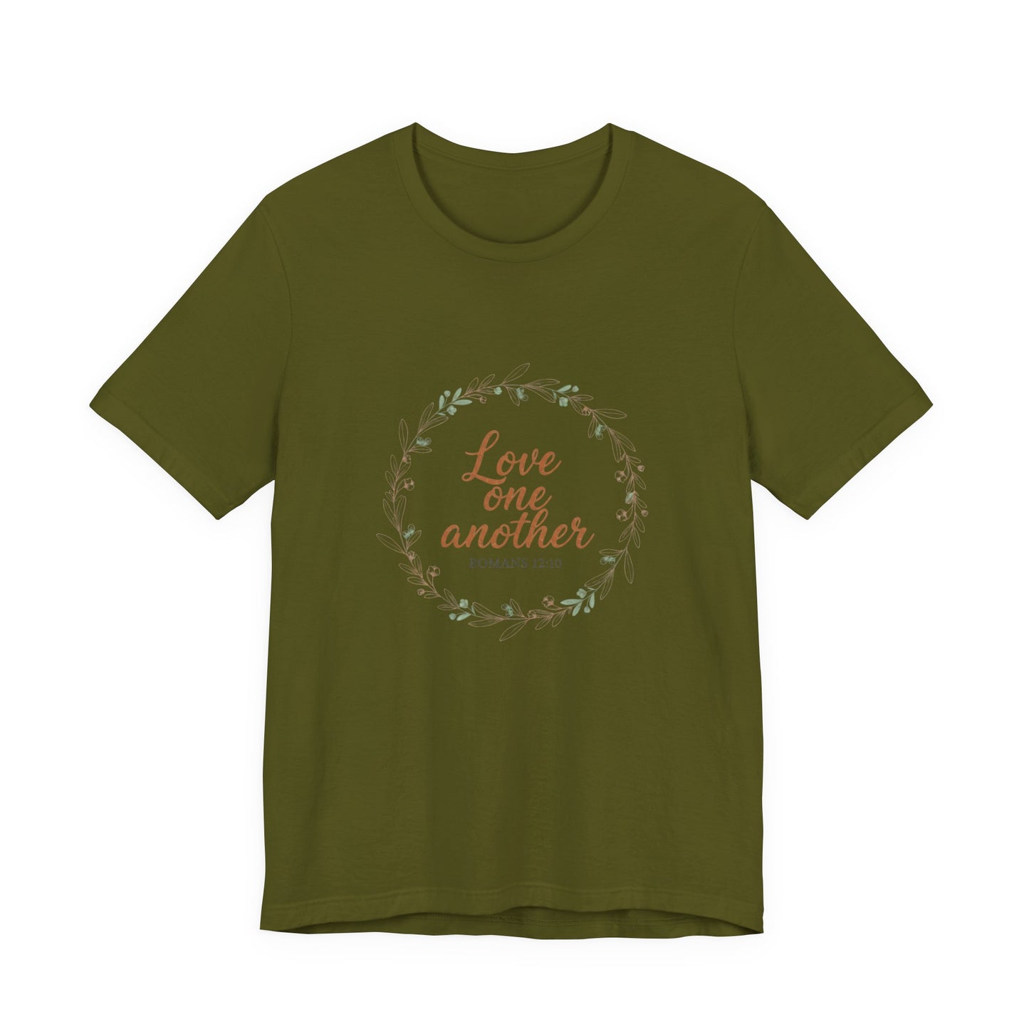 Love One Another Christian T-Shirt - Dark Colors