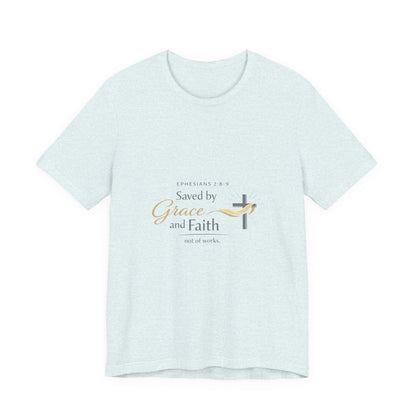 Saved By Grace T-Shirt - Light Colors