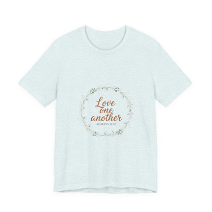 Love One Another Christian T-Shirt - Light Colors