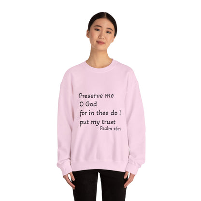 Trust in God Light Colors Unisex Heavy Blend™ Crewneck Sweatshirt