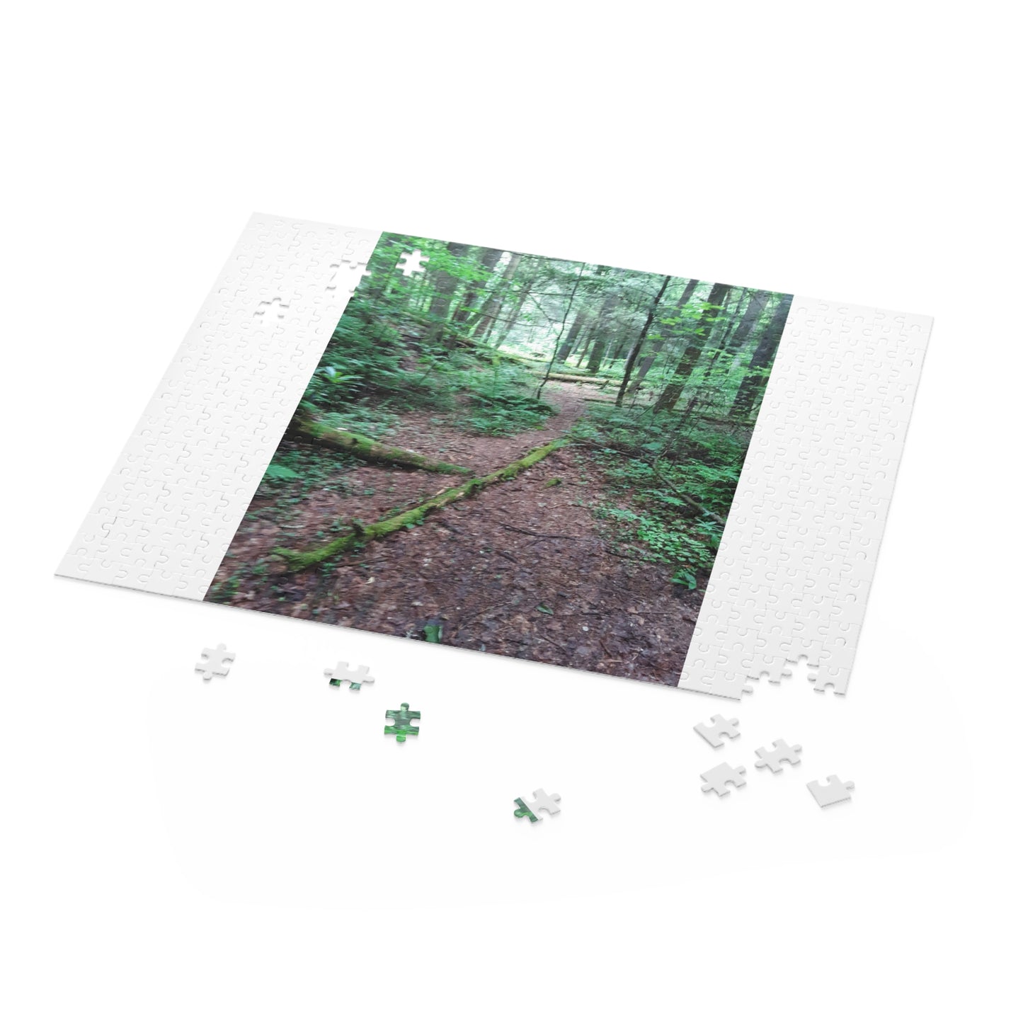 Forest Trail Puzzle - Scenic Woodland Path 120/252/500-Piece Jigsaw