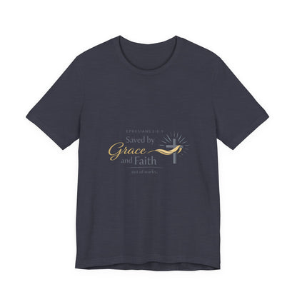 Saved By Grace T-Shirt - Dark Colors