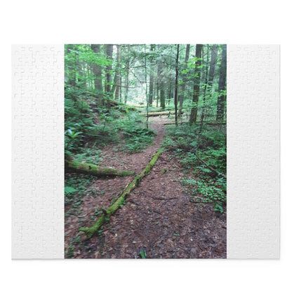 Forest Trail Puzzle - Scenic Woodland Path 120/252/500-Piece Jigsaw
