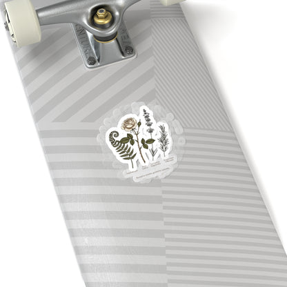 Floral Kiss-Cut Sticker