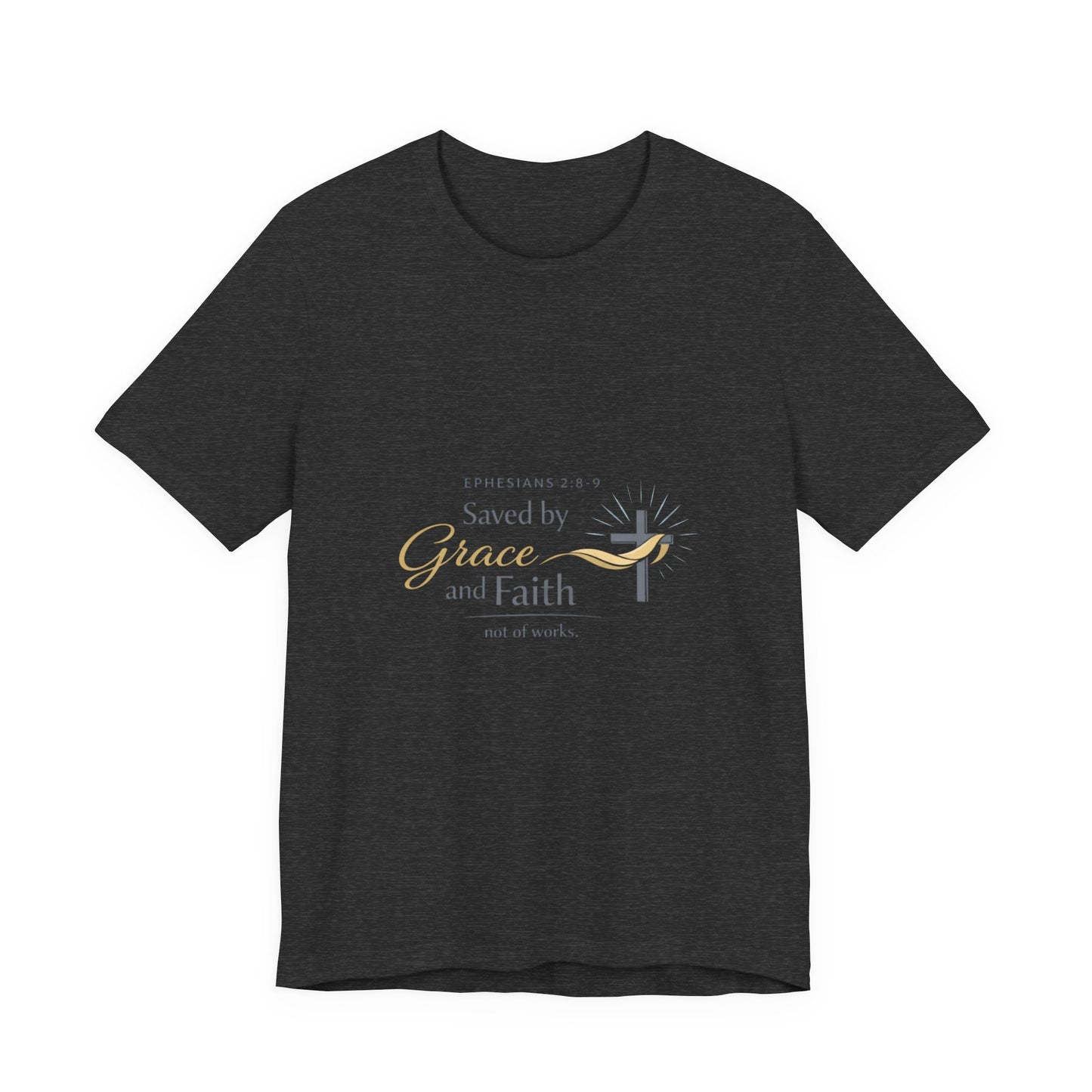 Saved By Grace T-Shirt - Dark Colors