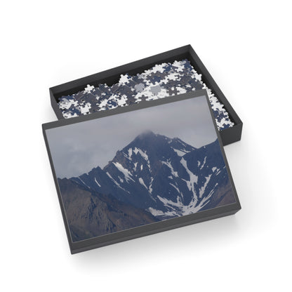 Mountain Peak Photography Puzzle — Scenic Snowy Summit Jigsaw (96/252/500/1000 pcs)